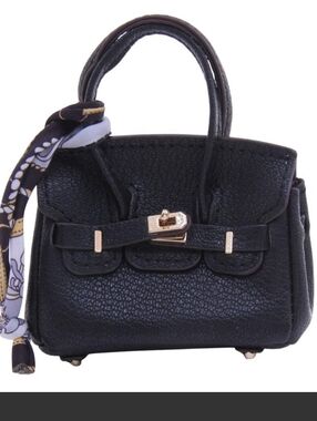 Mini Lux Tote Handbag Bag Charm  - NEW